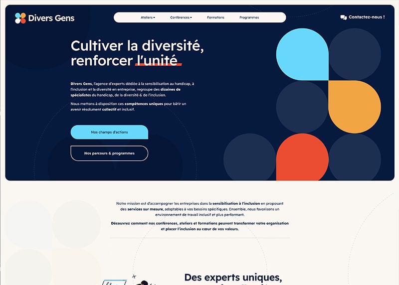 Divers Gens sensibilisation au handicap en entreprise
